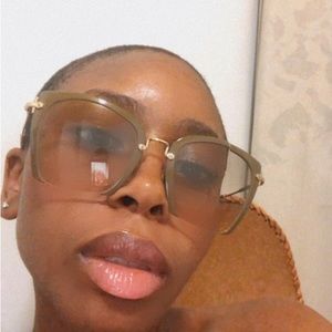 Miu Miu Brown Women's Glasses